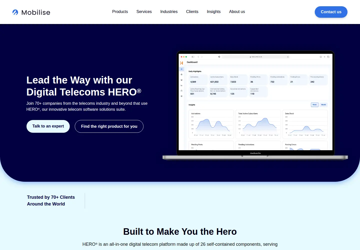 Screenshot of mobiliseglobal.com