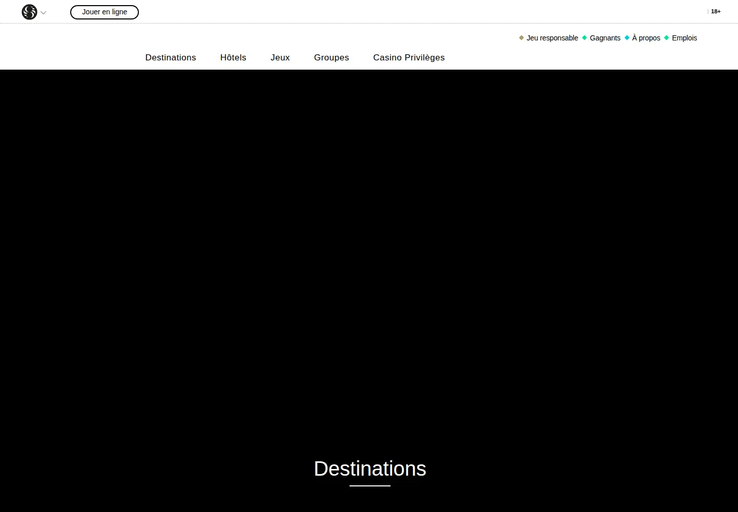 Screenshot of casinosduquebec.com