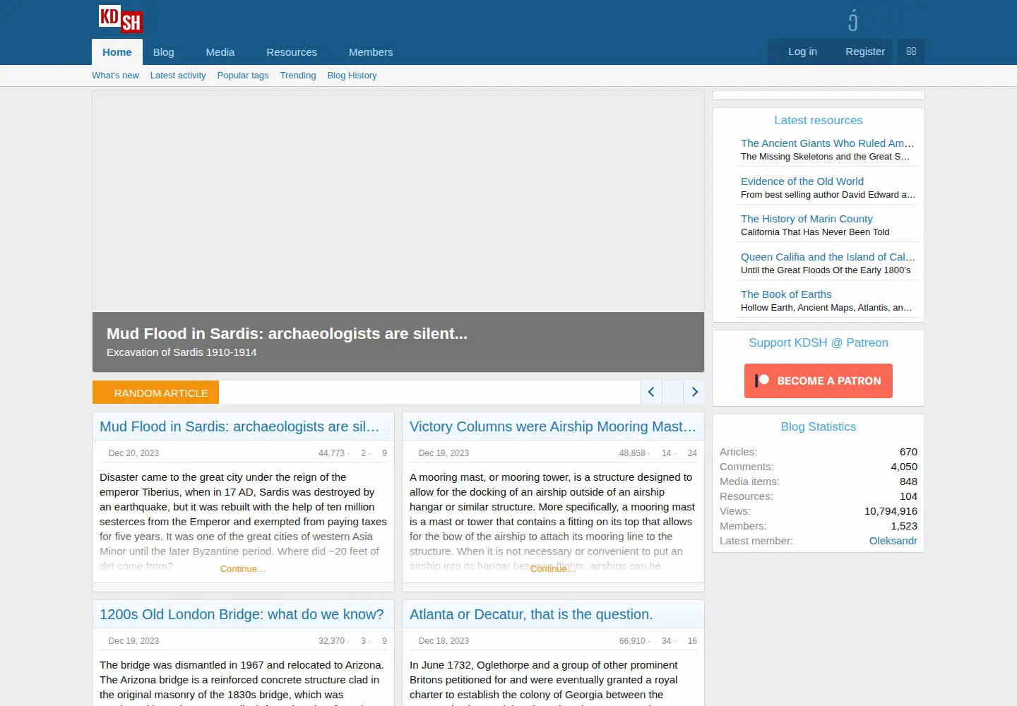 Screenshot of stolenhistory.org