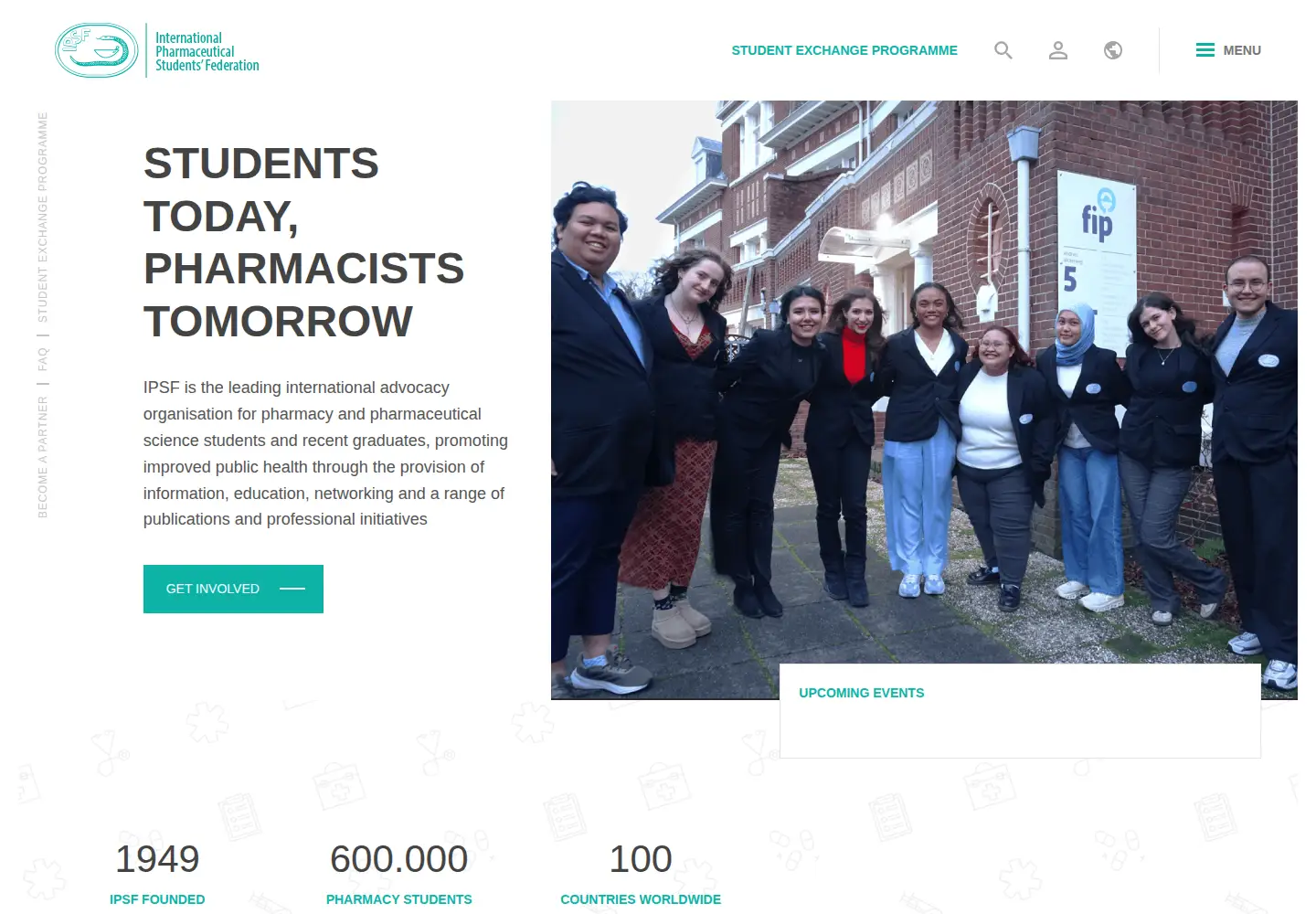 Screenshot of ipsf.org
