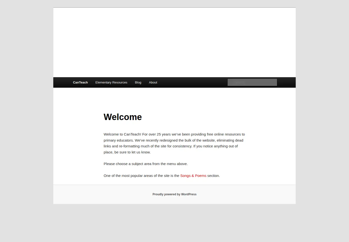 Screenshot of canteach.ca