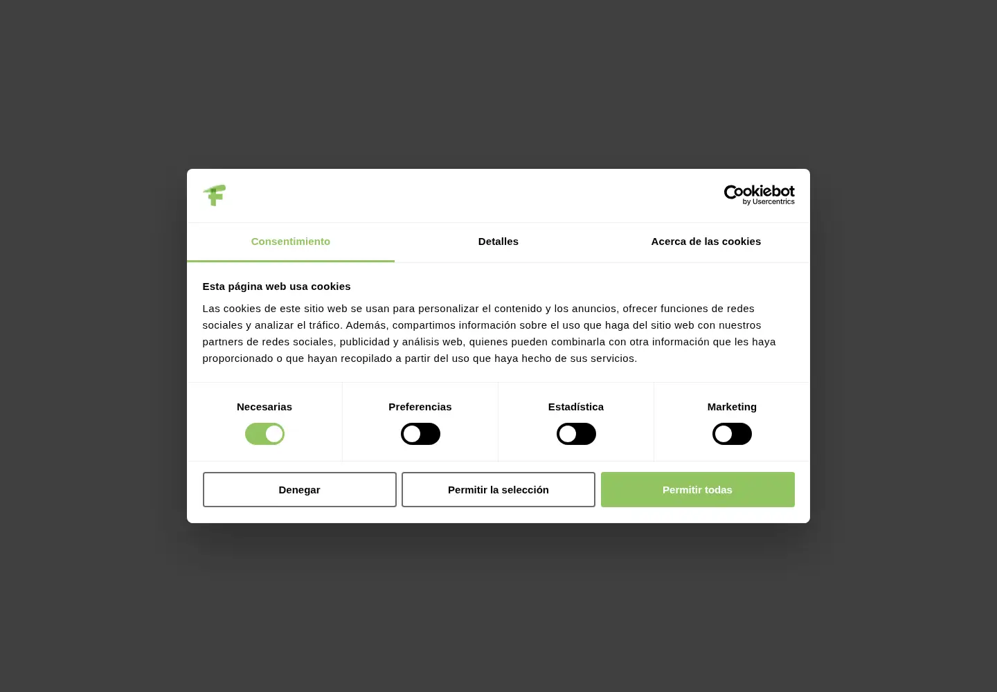 Captured homepage of farmaceuticos.com in the current scan