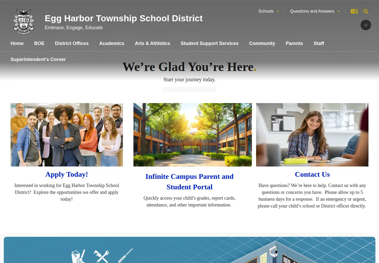 Screenshot of eht.k12.nj.us