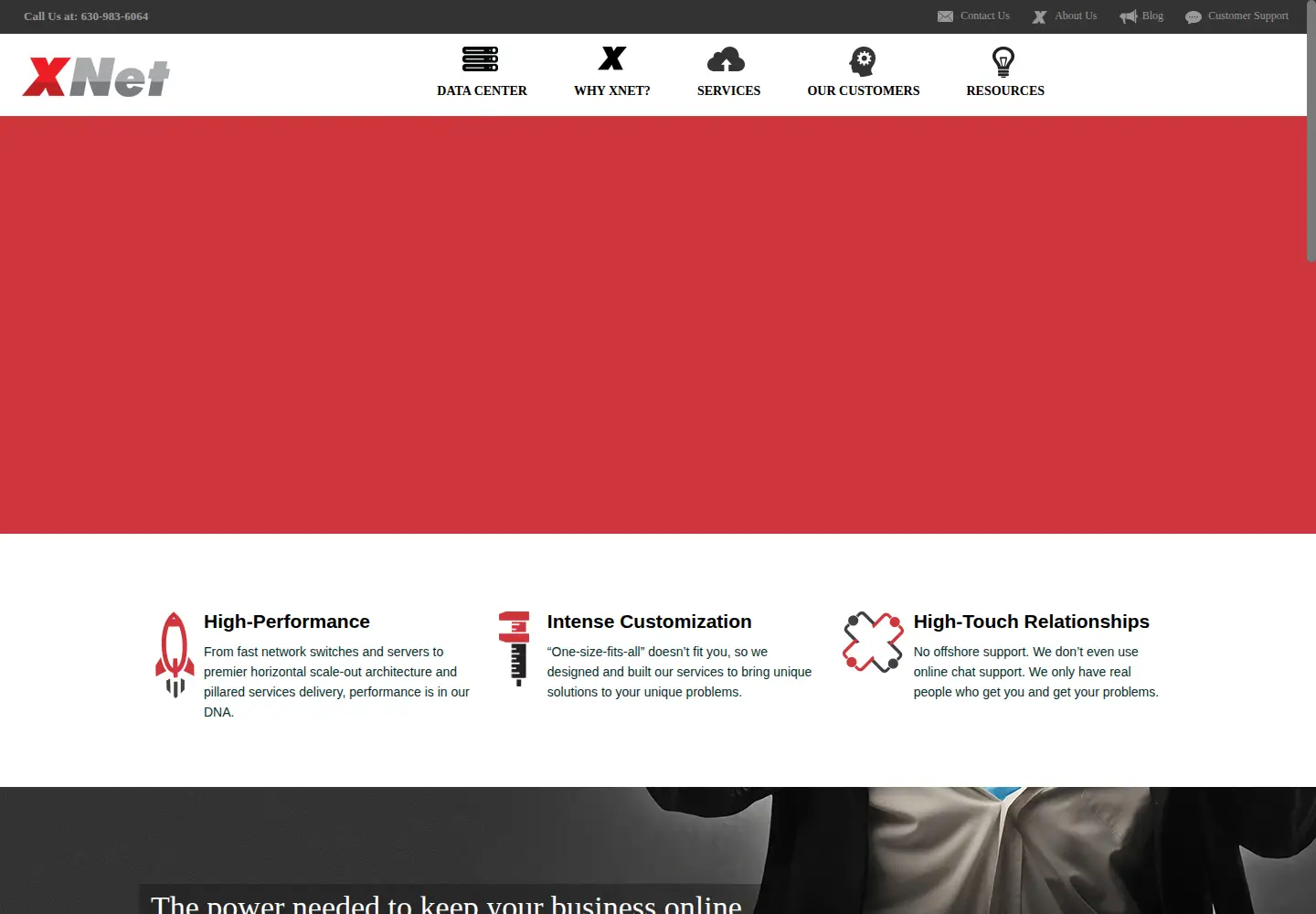 Screenshot of xnet.com