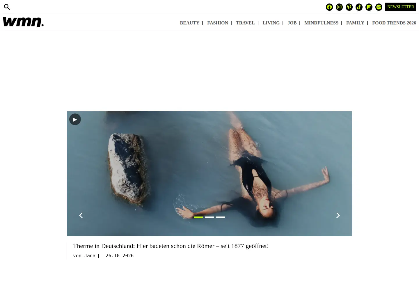 Screenshot of wmn.de