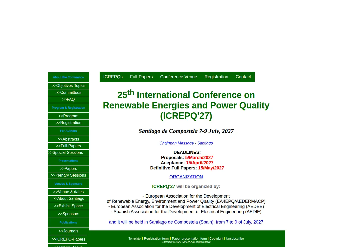 Screenshot of icrepq.com