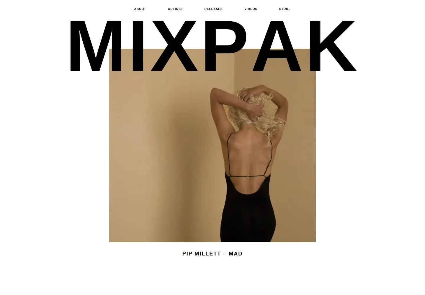 Screenshot of mixpakrecords.com