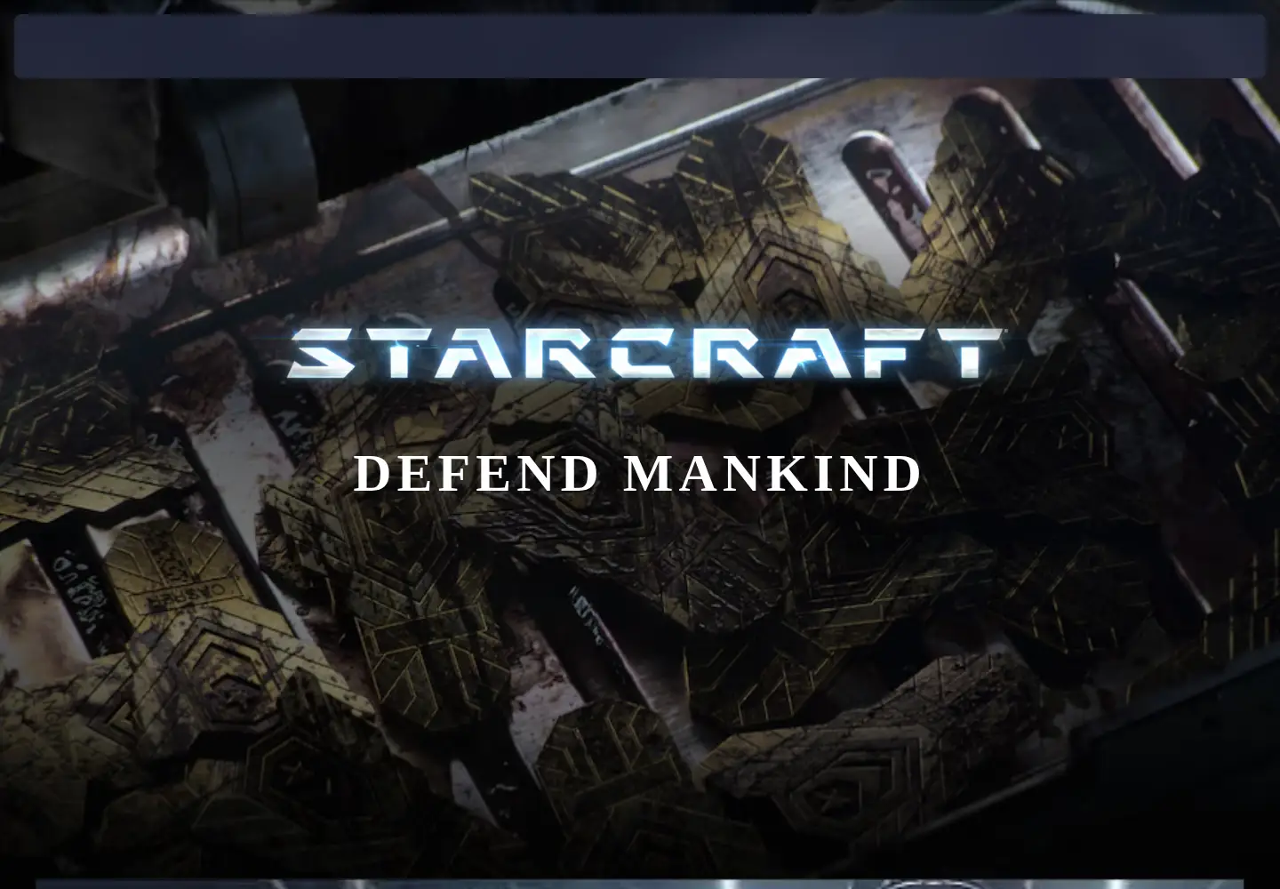 Captured homepage of starcraft.com in the current scan