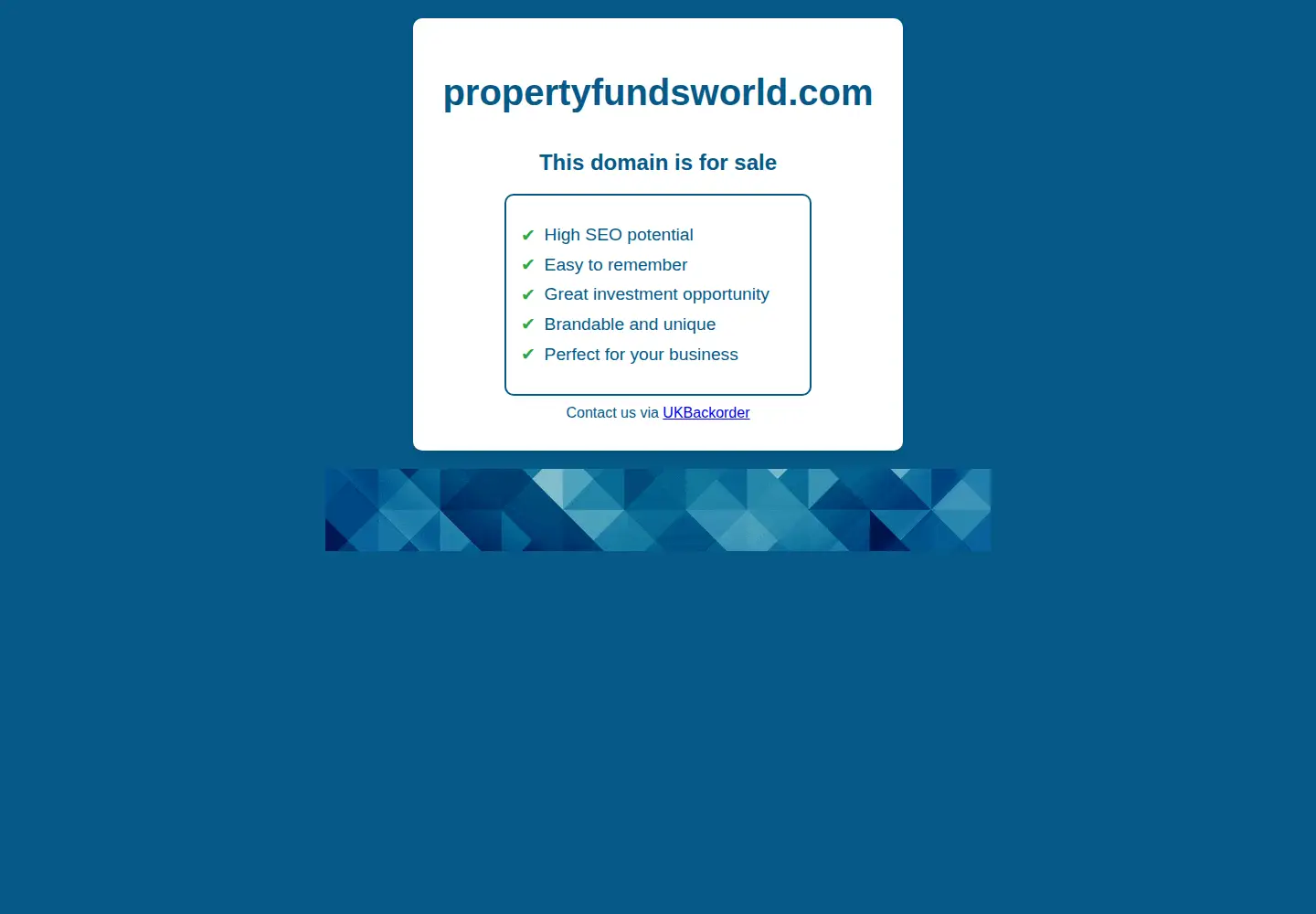 Screenshot of propertyfundsworld.com