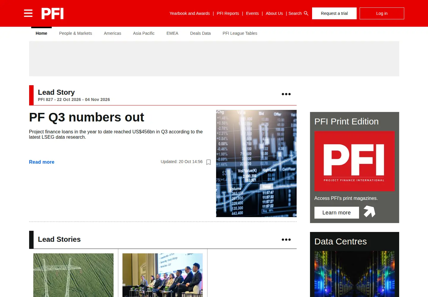 Screenshot of pfie.com