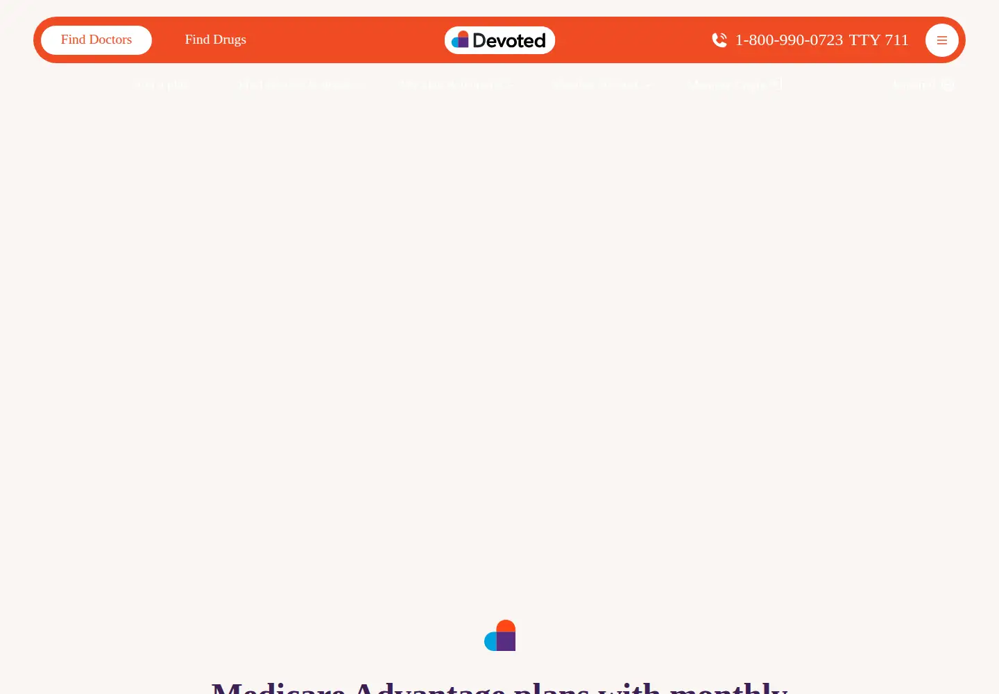 Screenshot of devoted.com