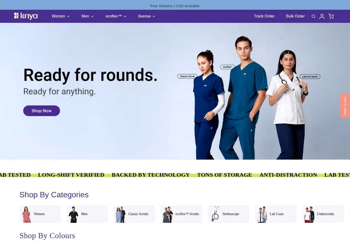 Screenshot of knyamed.com