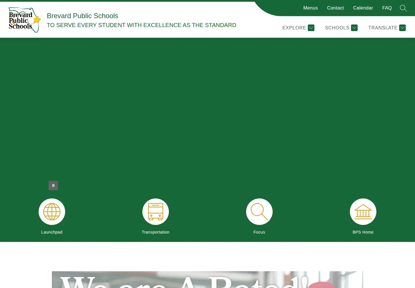 Screenshot of brevardschools.org