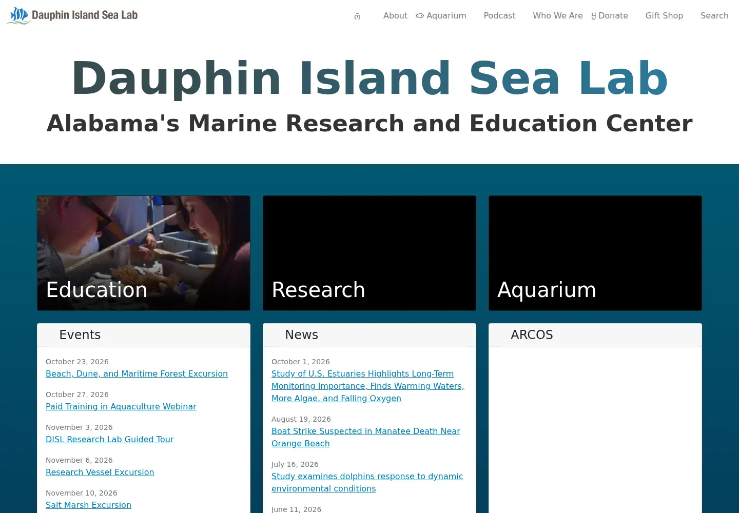 Screenshot of disl.org