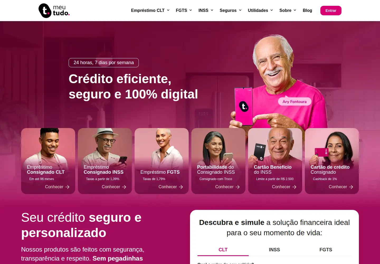 Screenshot of meutudo.com.br
