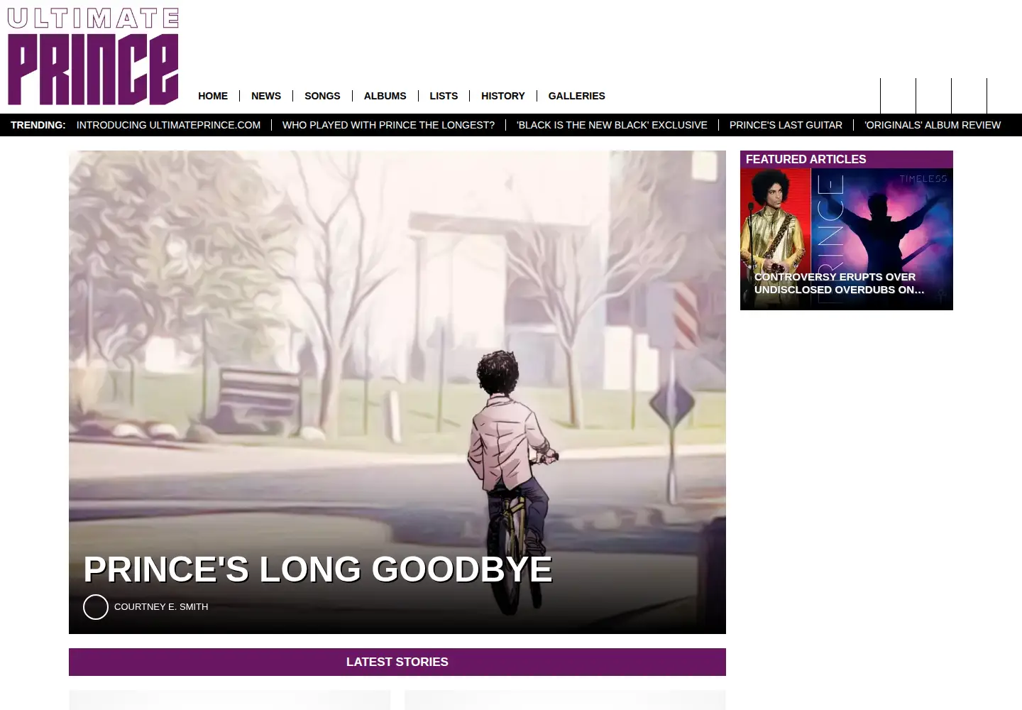 Screenshot of ultimateprince.com