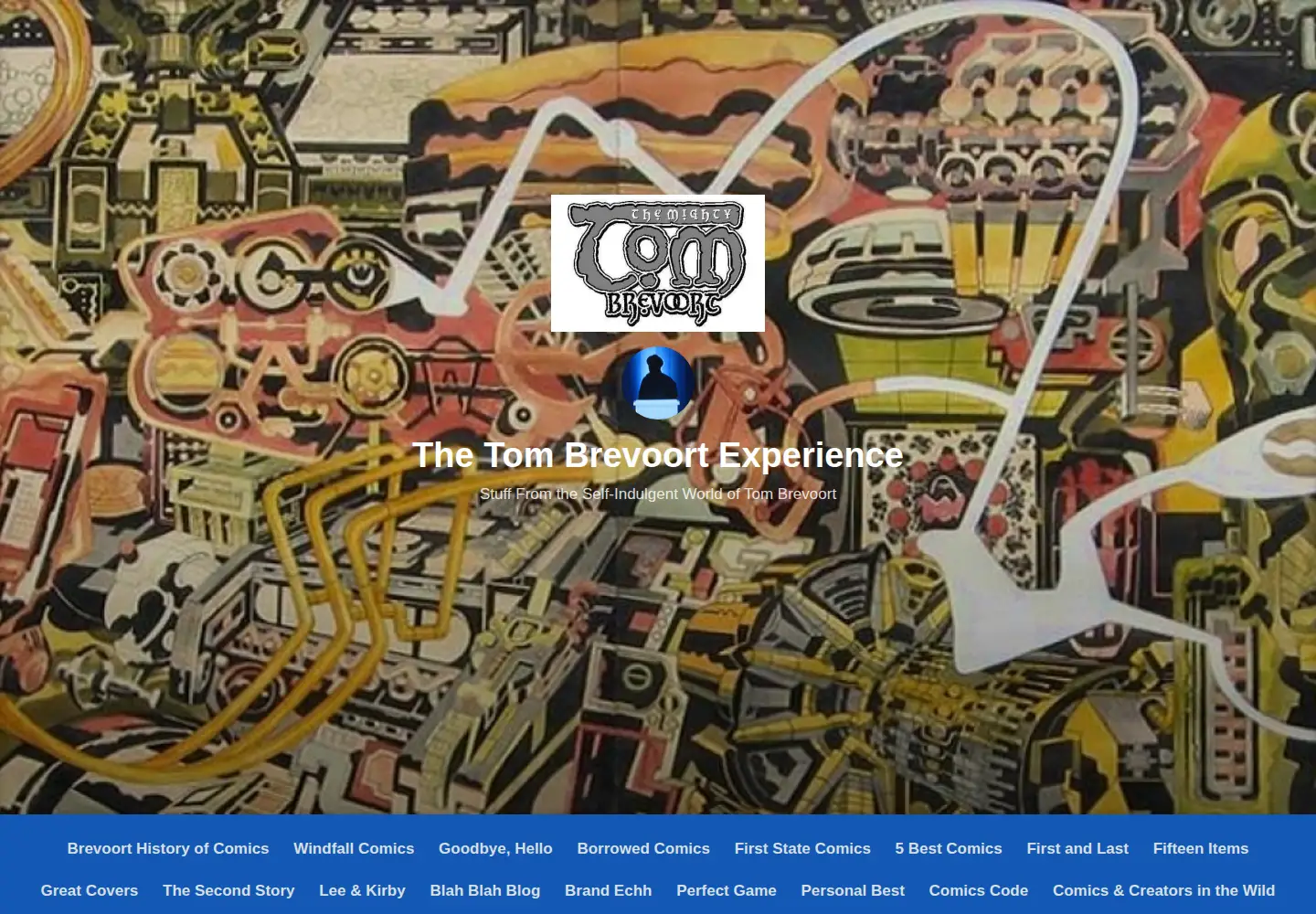 Screenshot of tombrevoort.com