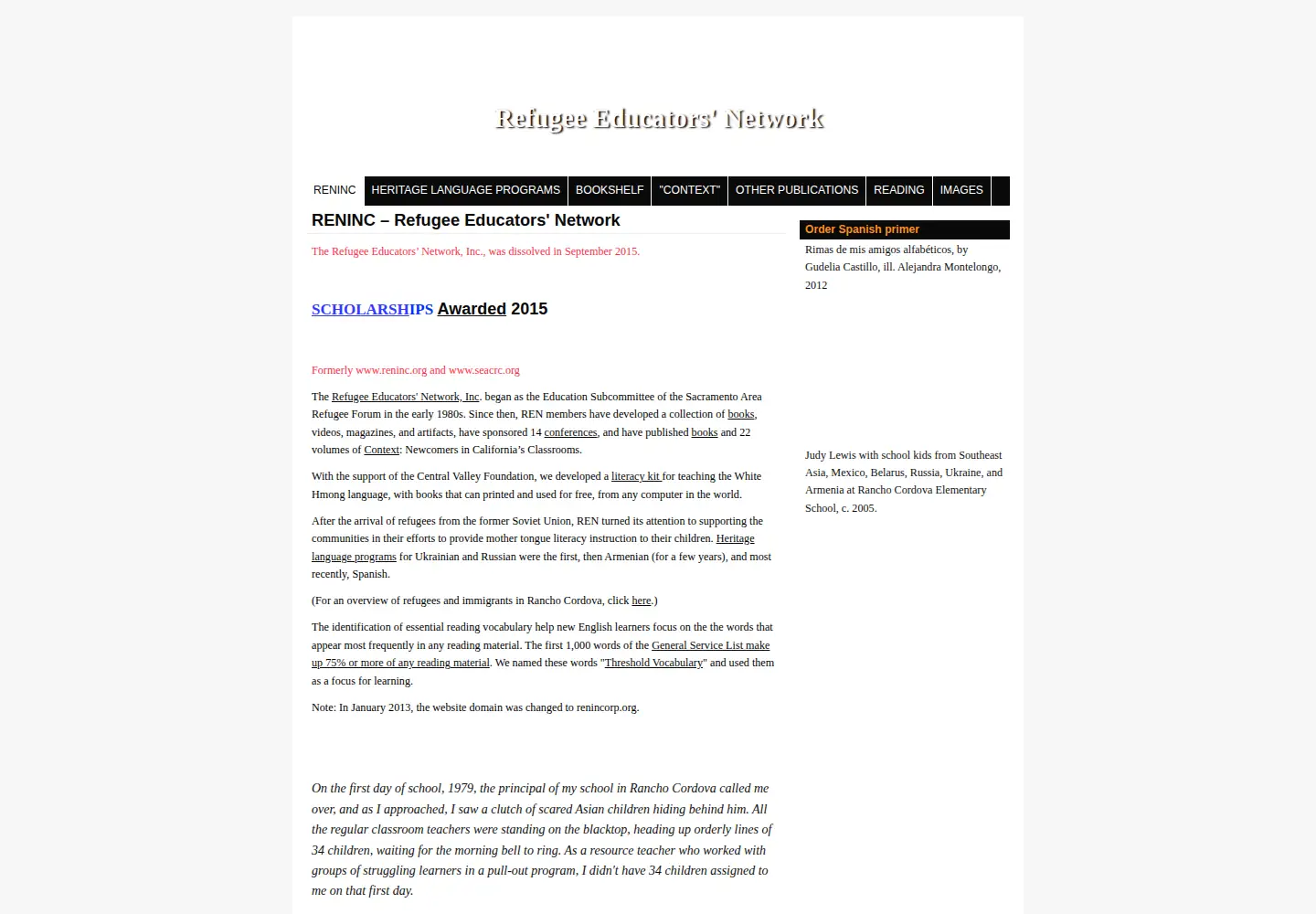 Screenshot of renincorp.org