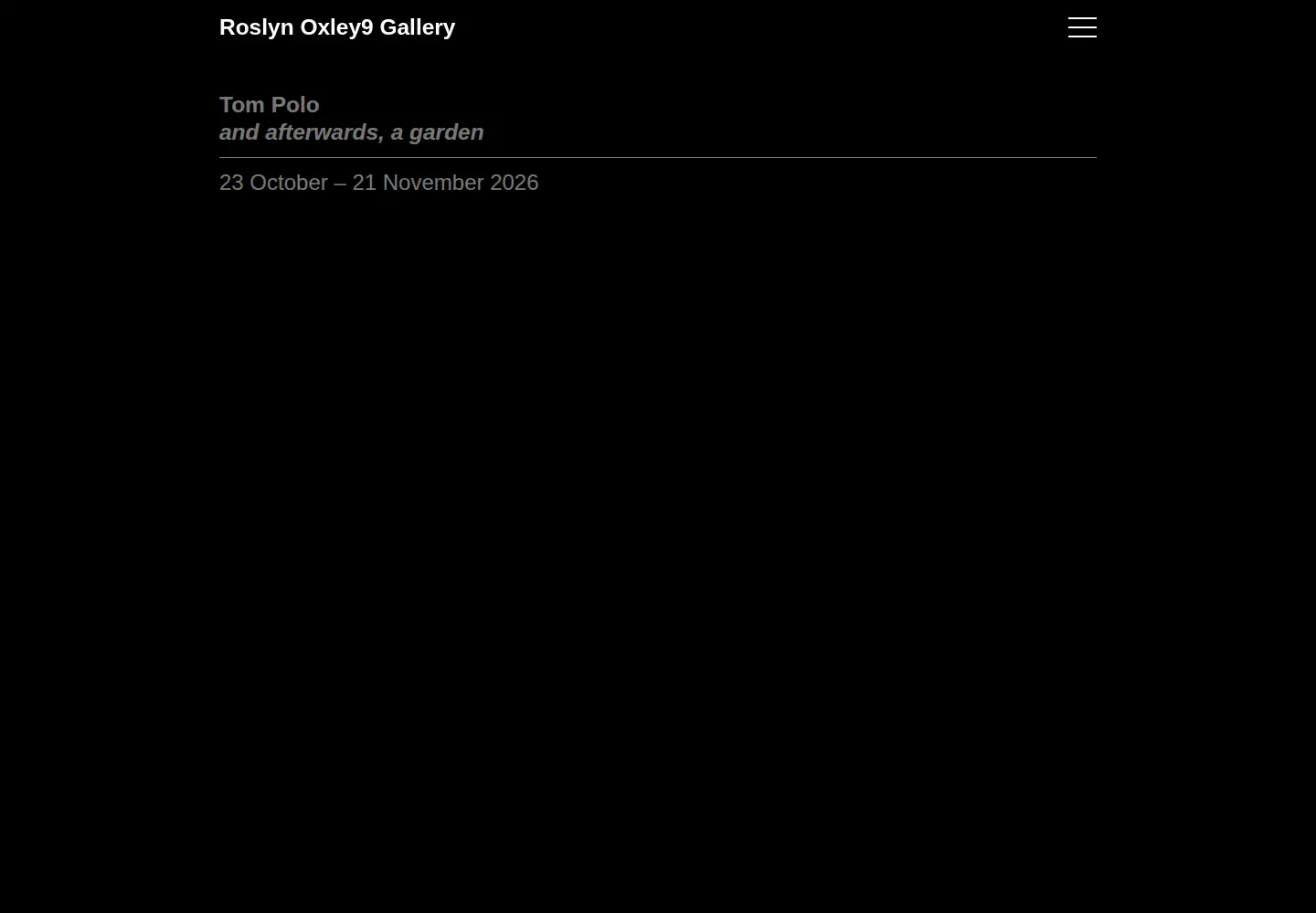 Captured homepage of roslynoxley9.com.au in the current scan