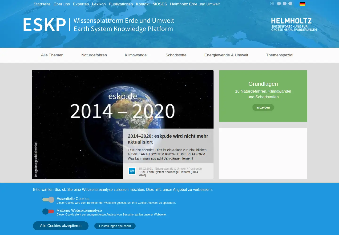 Screenshot of eskp.de