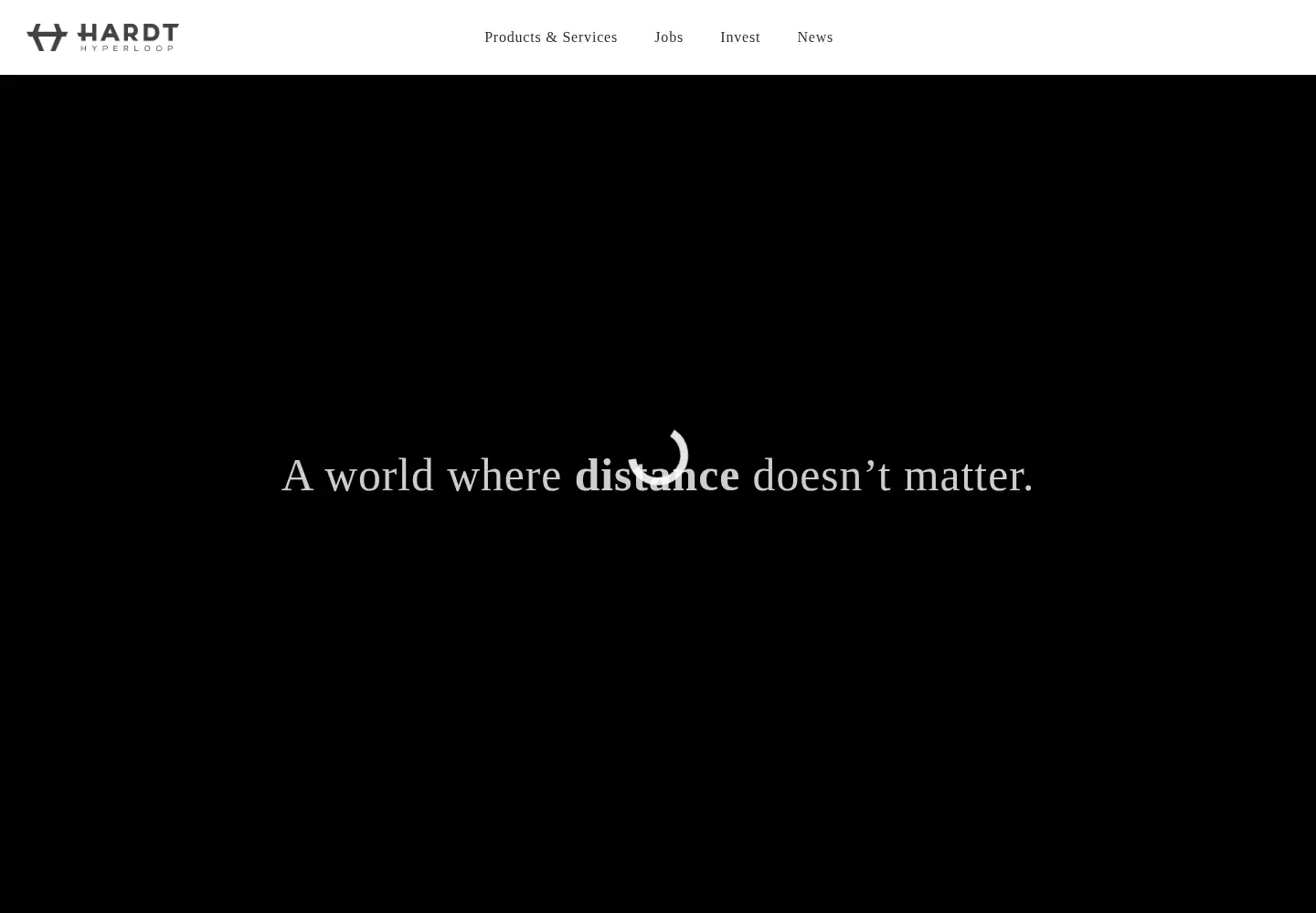 Captured homepage of hardt.global in the current scan