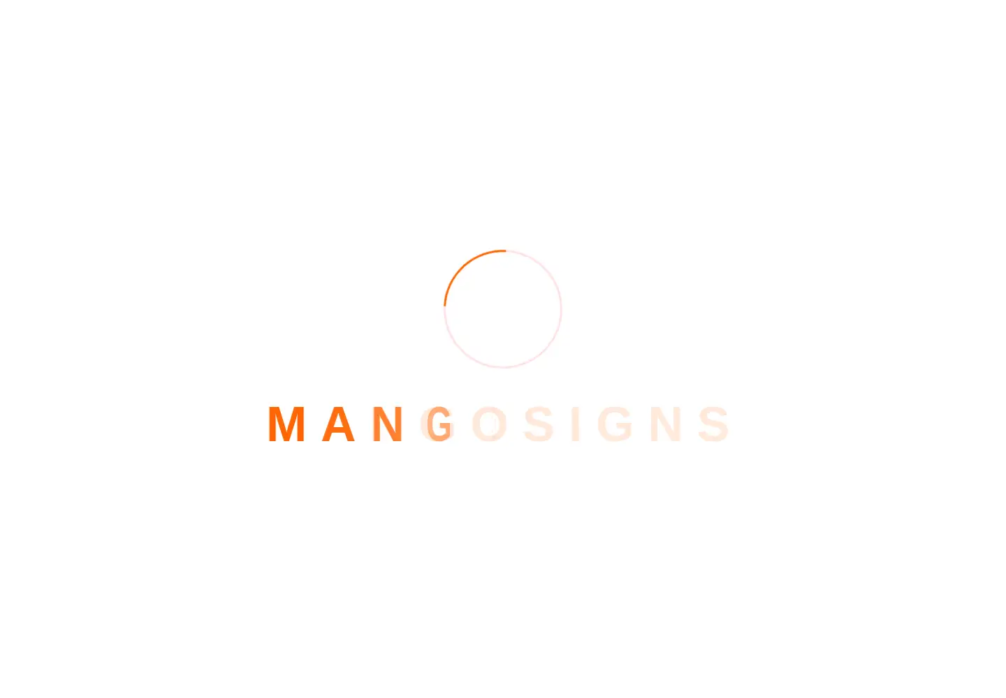 Screenshot of mangosigns.com
