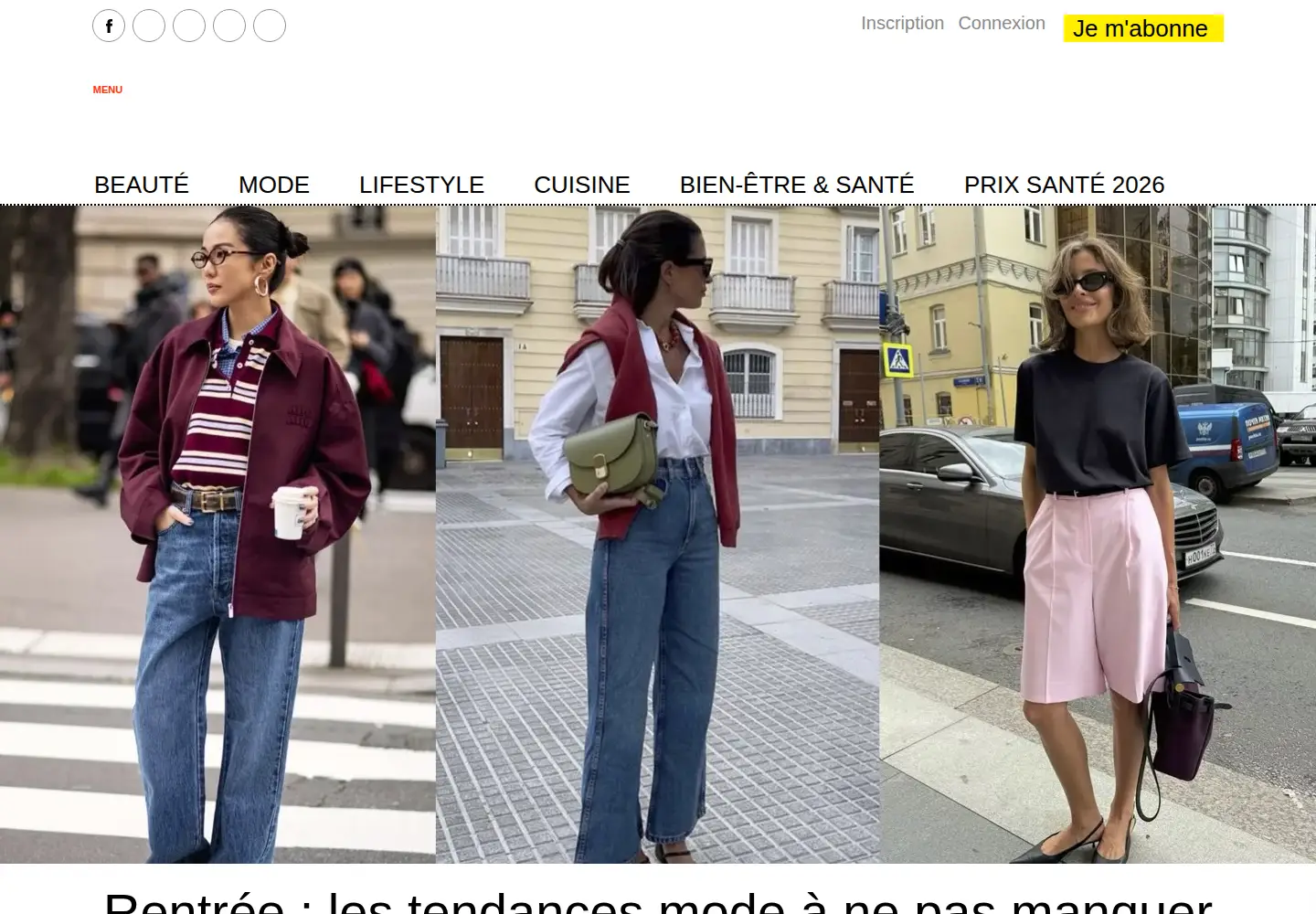 Screenshot of magazine-avantages.fr