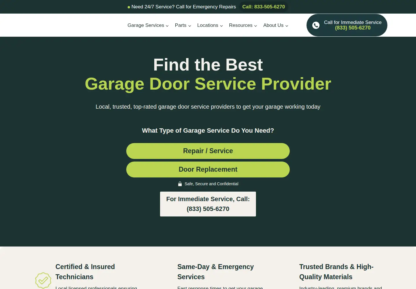 Screenshot of garage.com