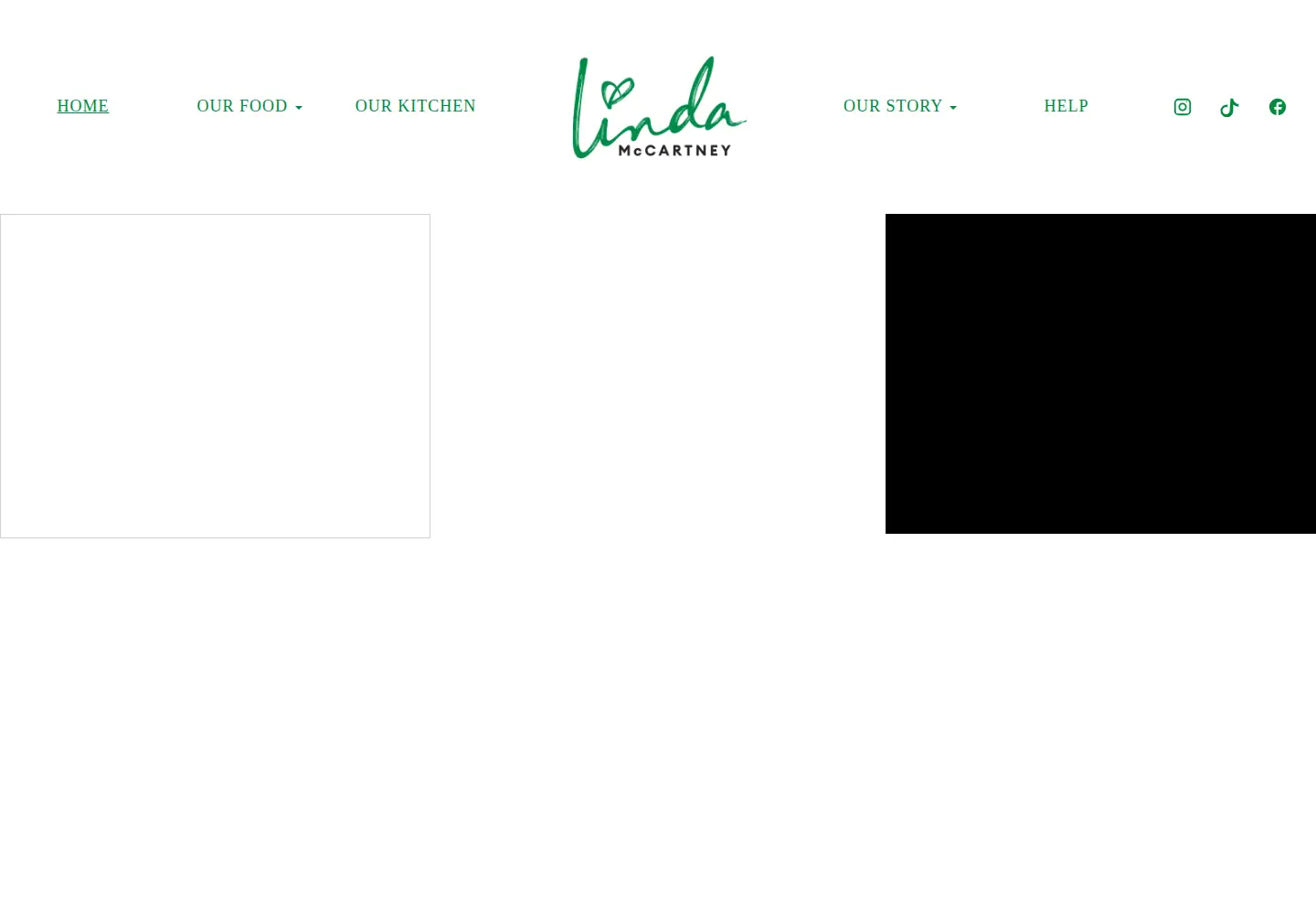 Screenshot of lindamccartneyfoods.co.uk