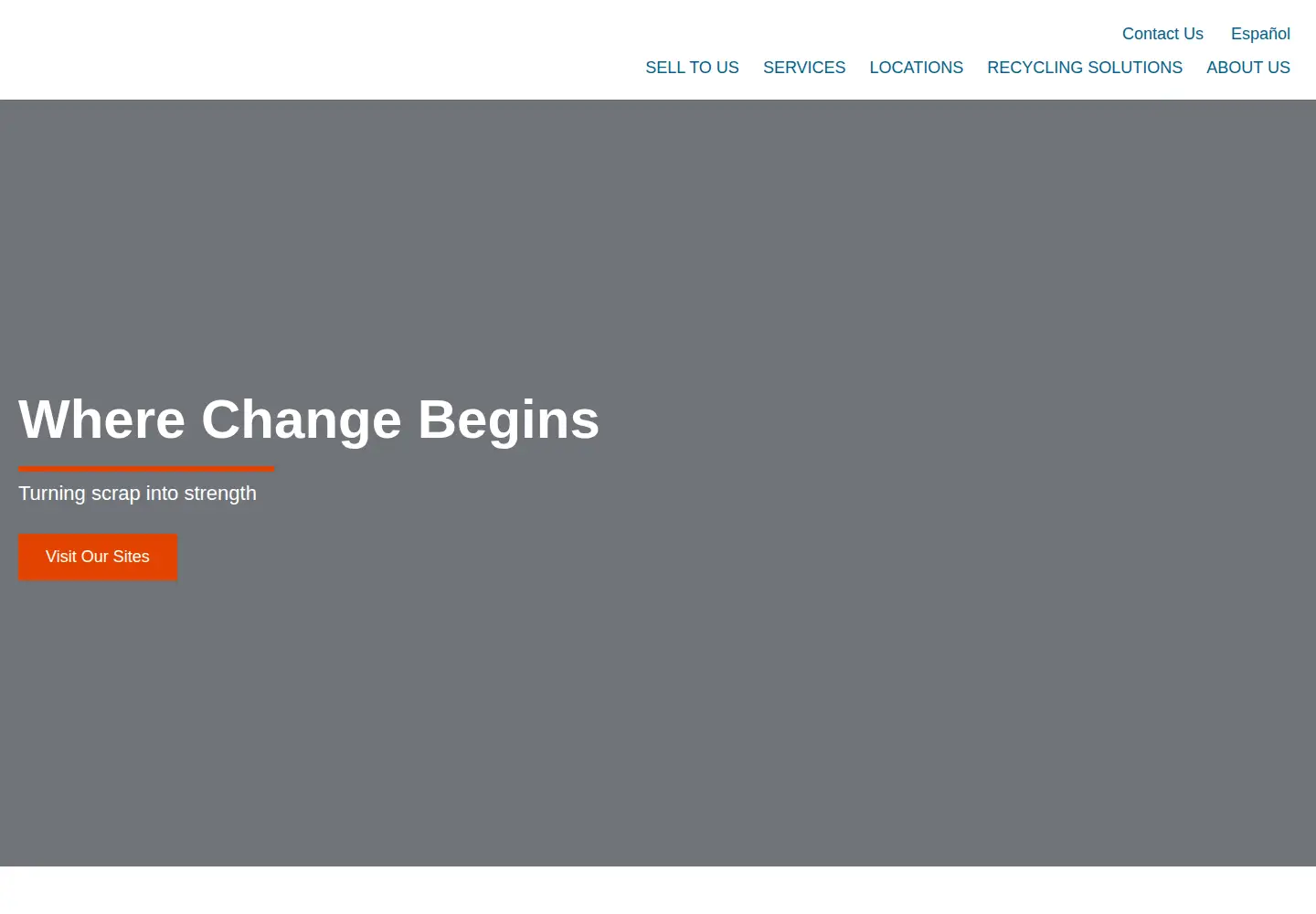 Screenshot of schnitzersteel.com
