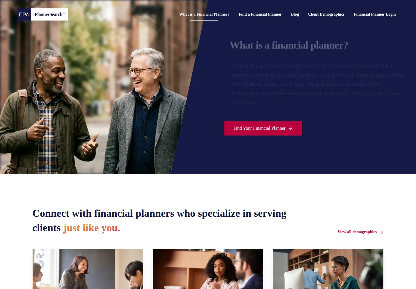 Screenshot of fpanet.org