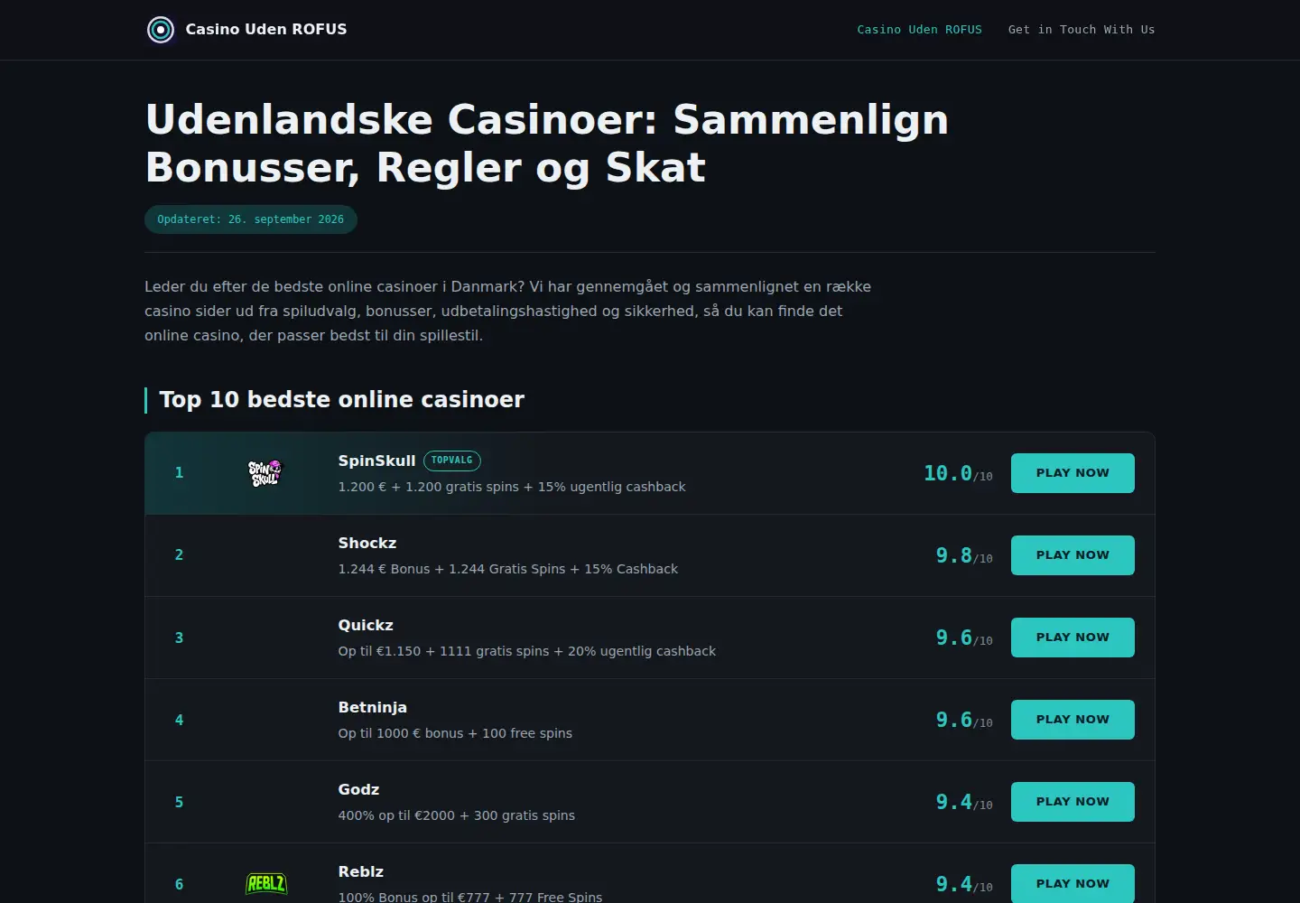 Screenshot of tradeobservatory.org