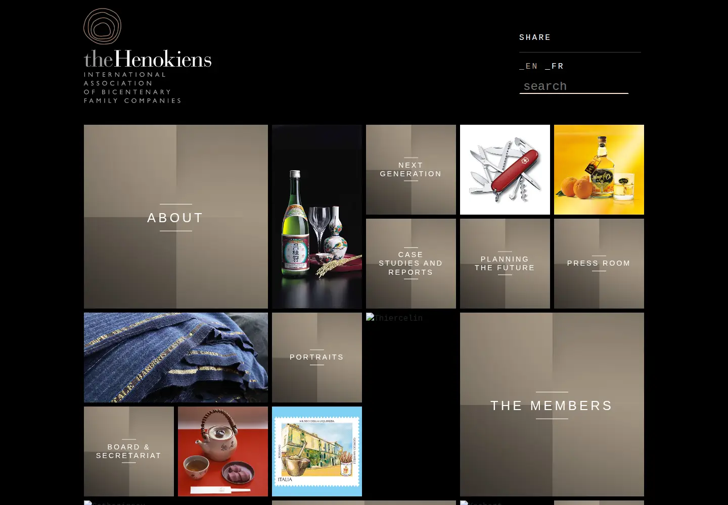 Screenshot of henokiens.com