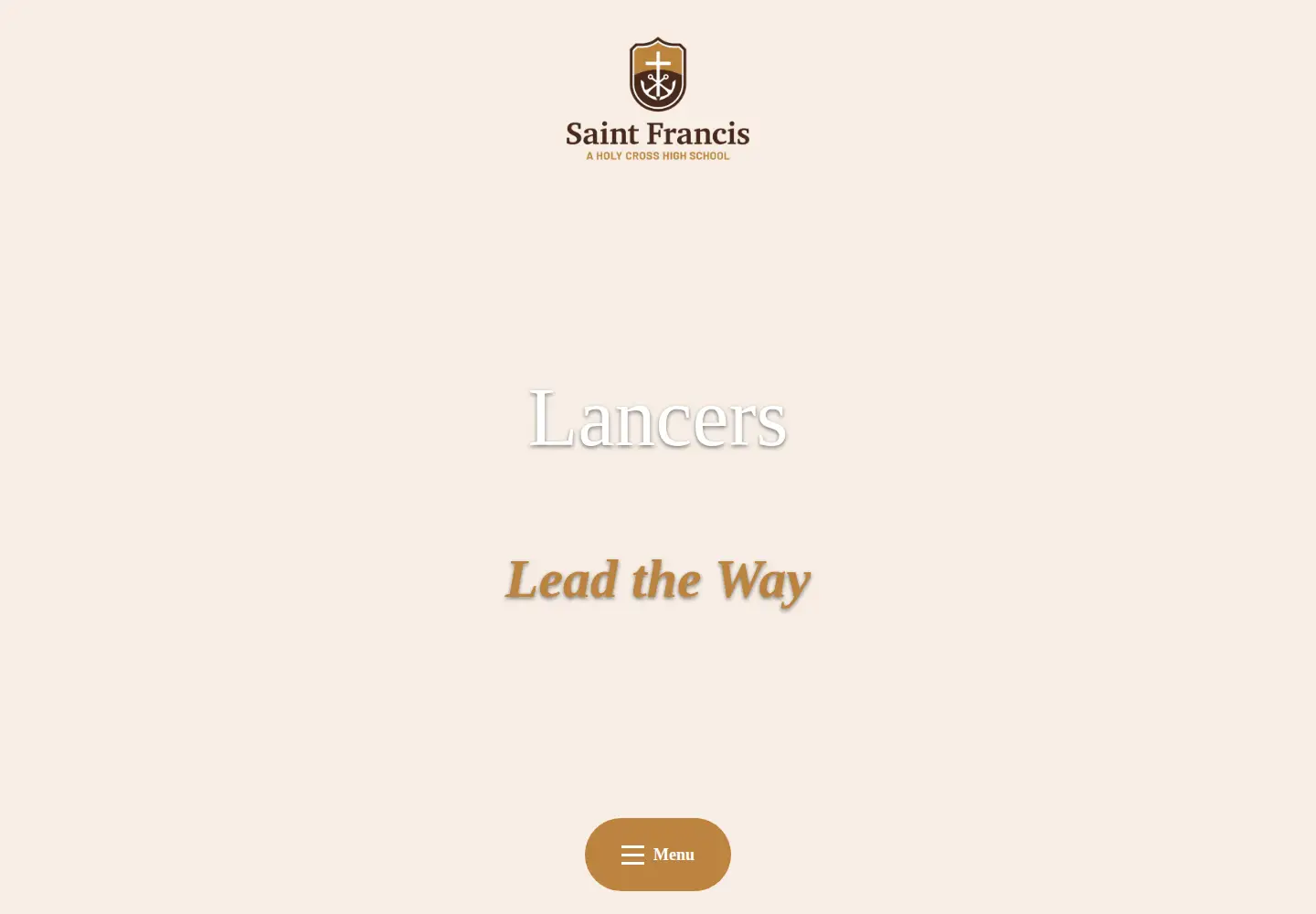 Captured homepage of sfhs.com in the current scan
