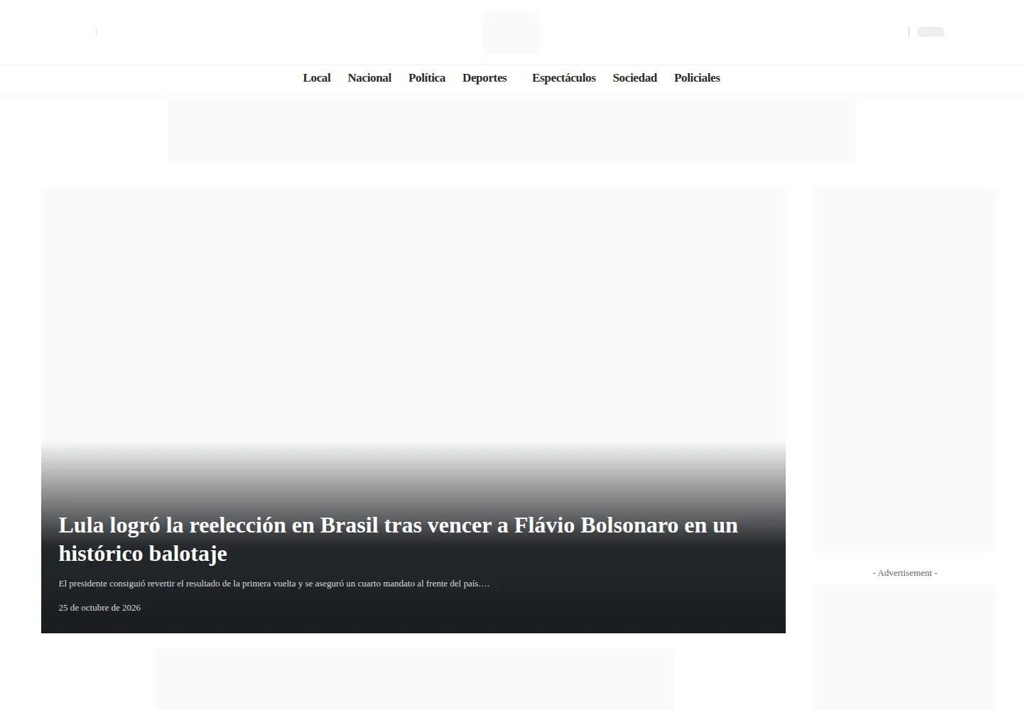 Captured homepage of tucumanalas7.com.ar in the current scan