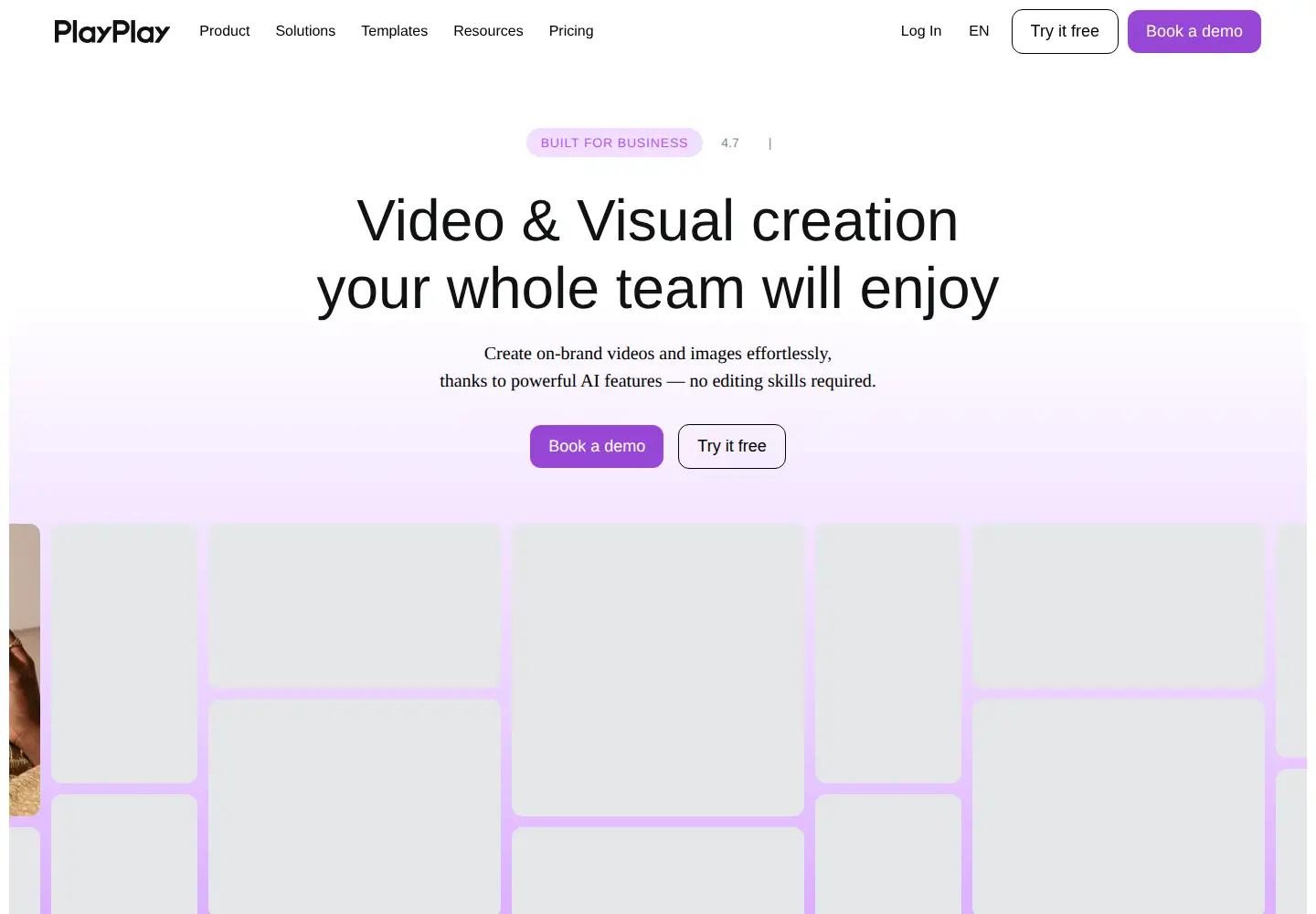 Screenshot of playplay.com