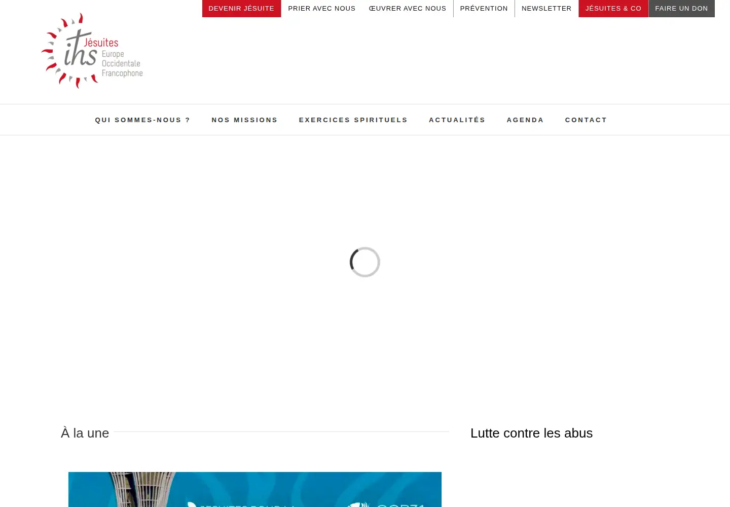Screenshot of jesuites.com