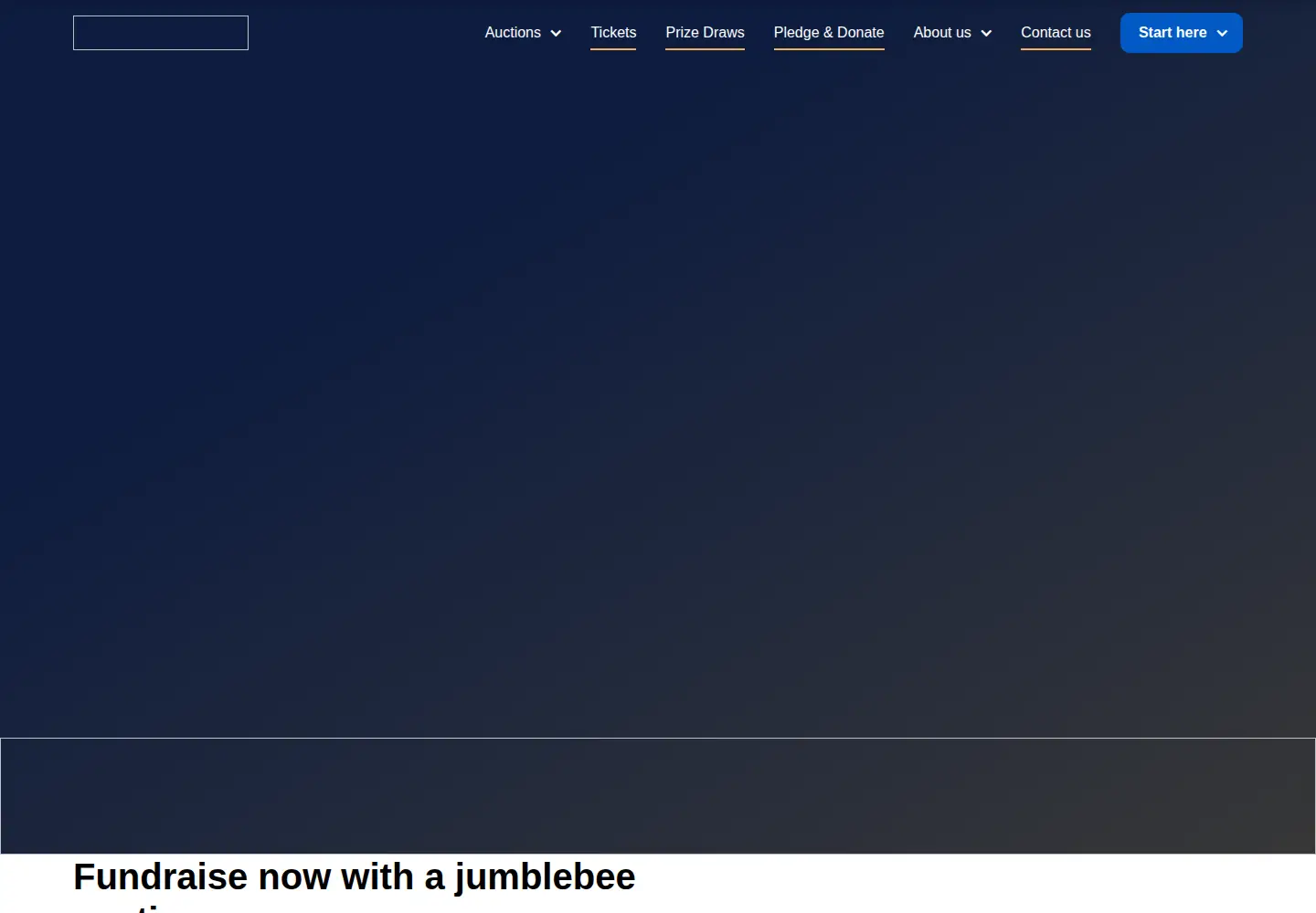 Screenshot of jumblebee.co.uk