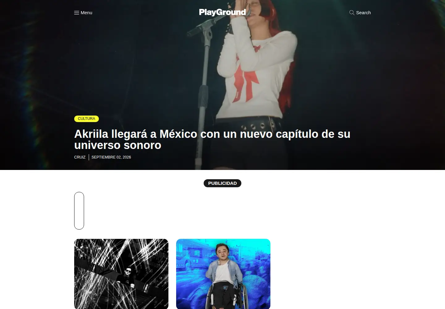 Screenshot of playgroundweb.com