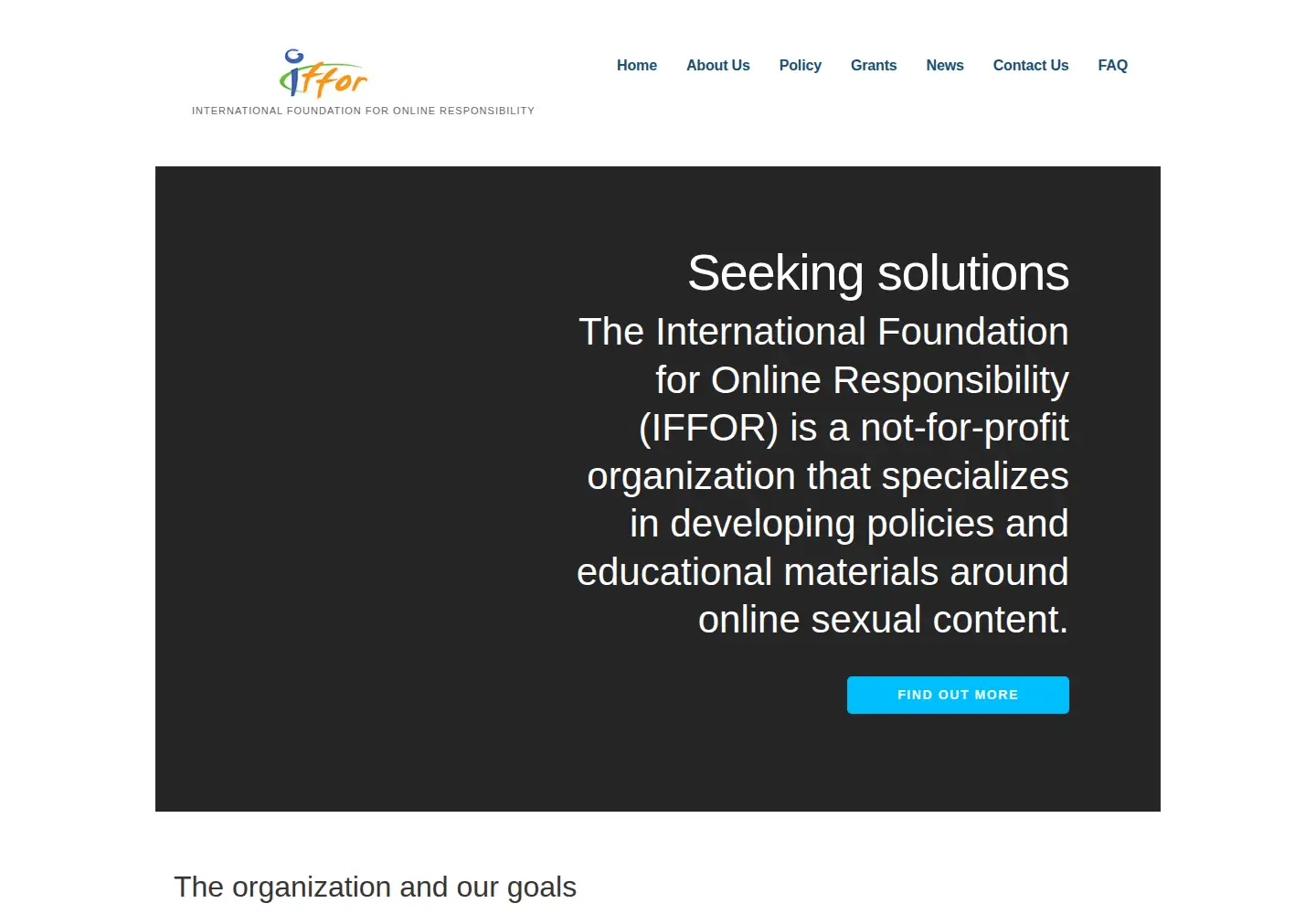 Screenshot of iffor.org