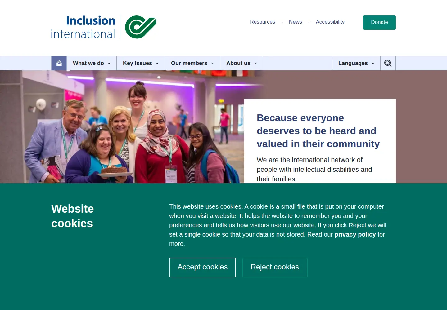 Screenshot of inclusion-international.org