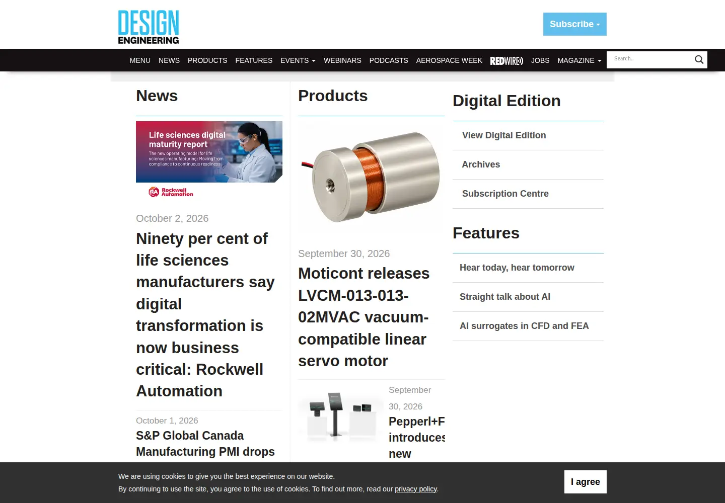 Screenshot of design-engineering.com