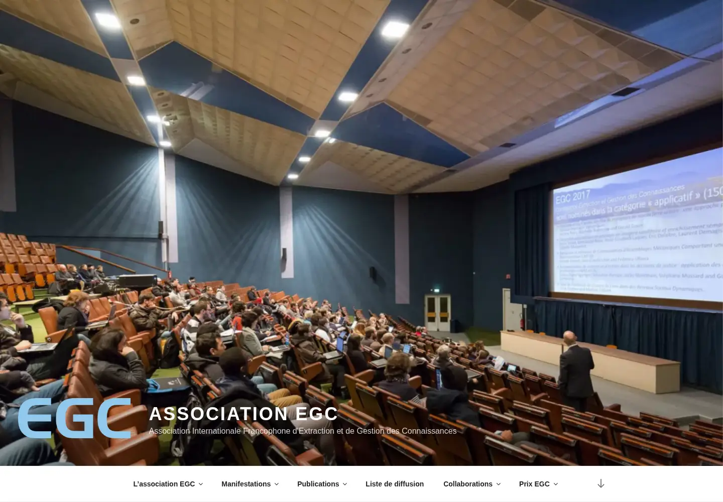 Screenshot of egc.asso.fr