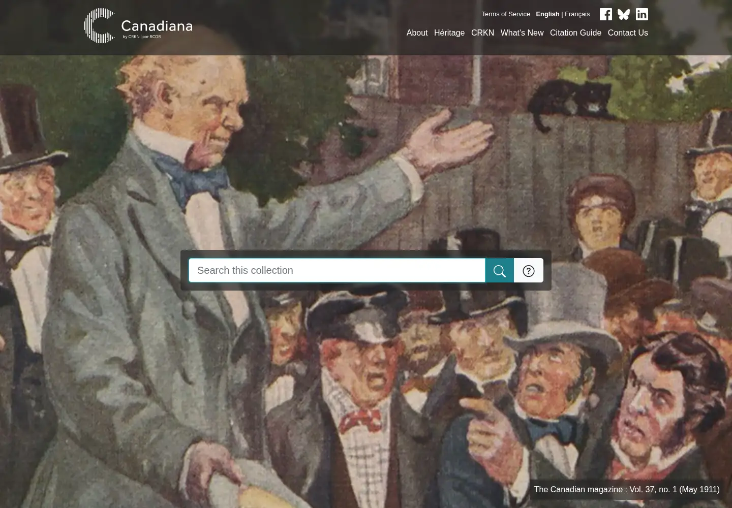 Screenshot of canadiana.org