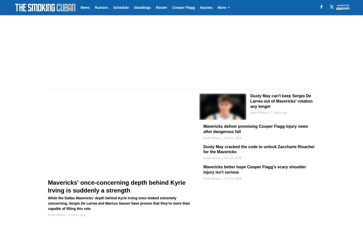 Screenshot of thesmokingcuban.com