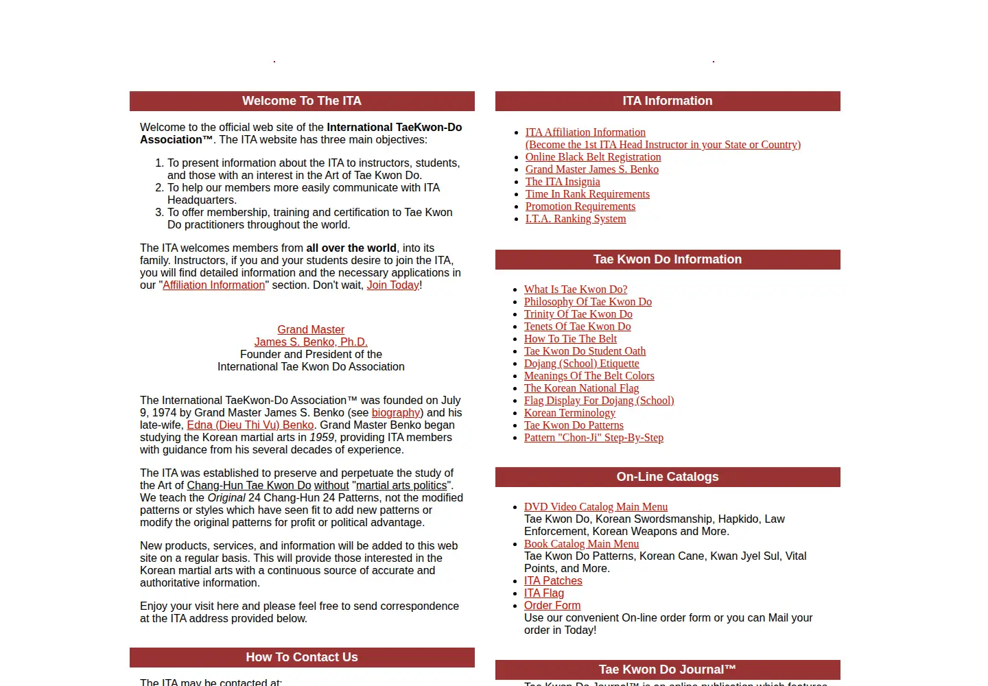 Captured homepage of itatkd.com in the current scan