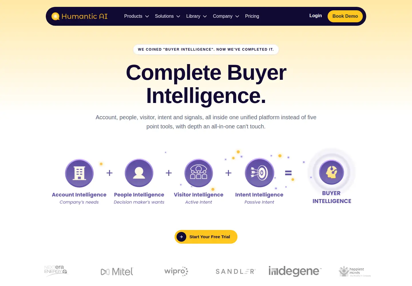 Screenshot of humantic.ai