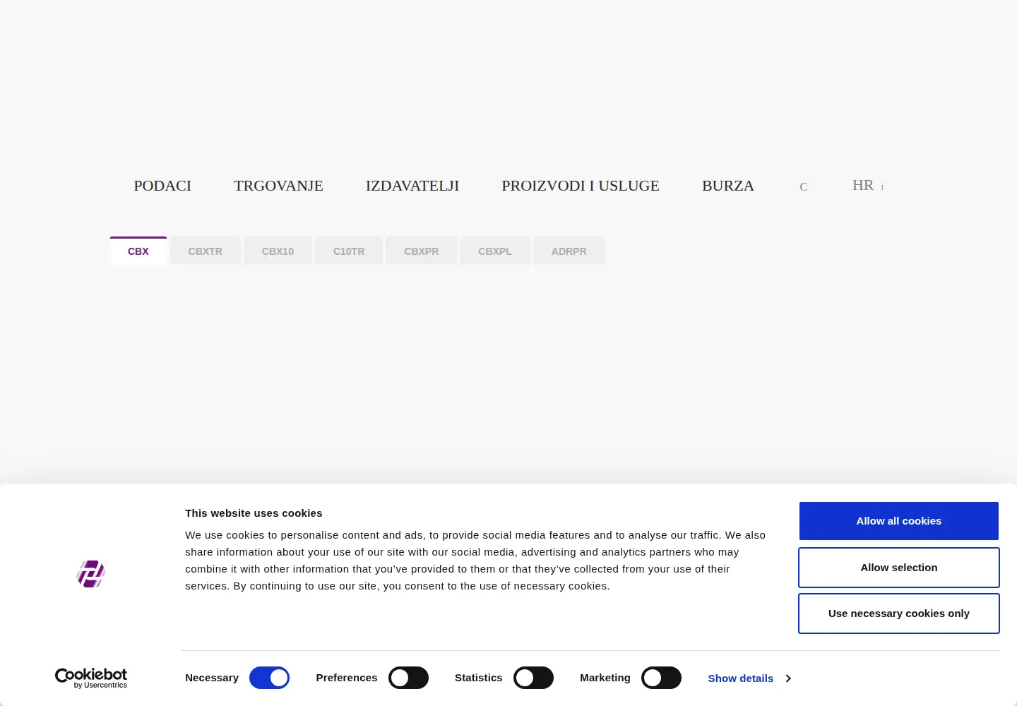 Screenshot of zse.hr
