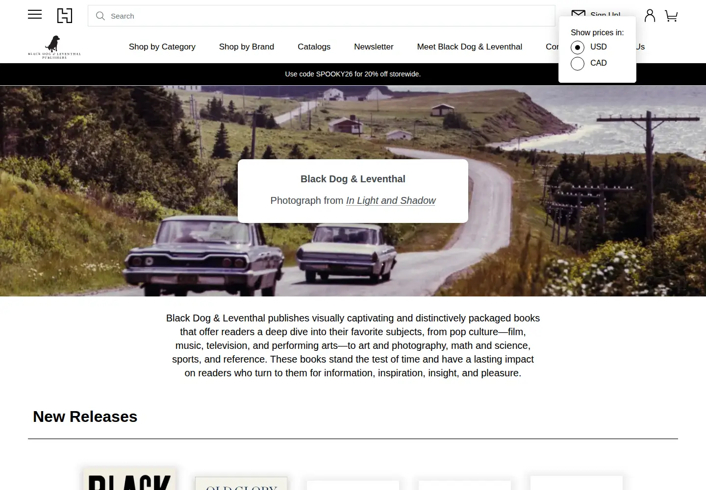 Screenshot of blackdogandleventhal.com