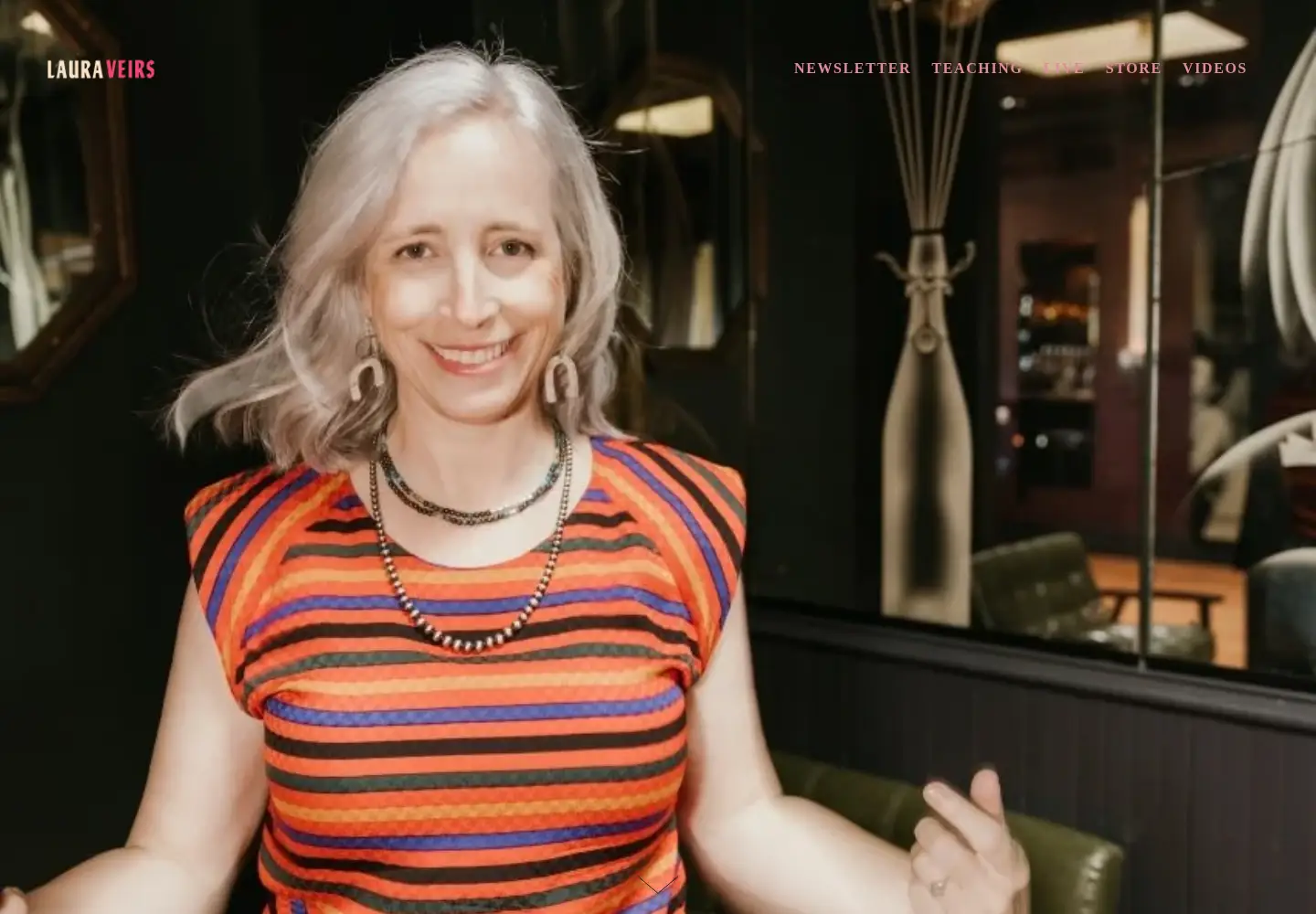 Screenshot of lauraveirs.com